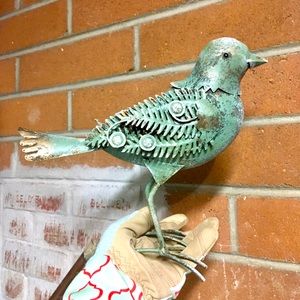 Metal Bird Statue
